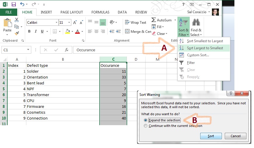 Chart On Excel 2013